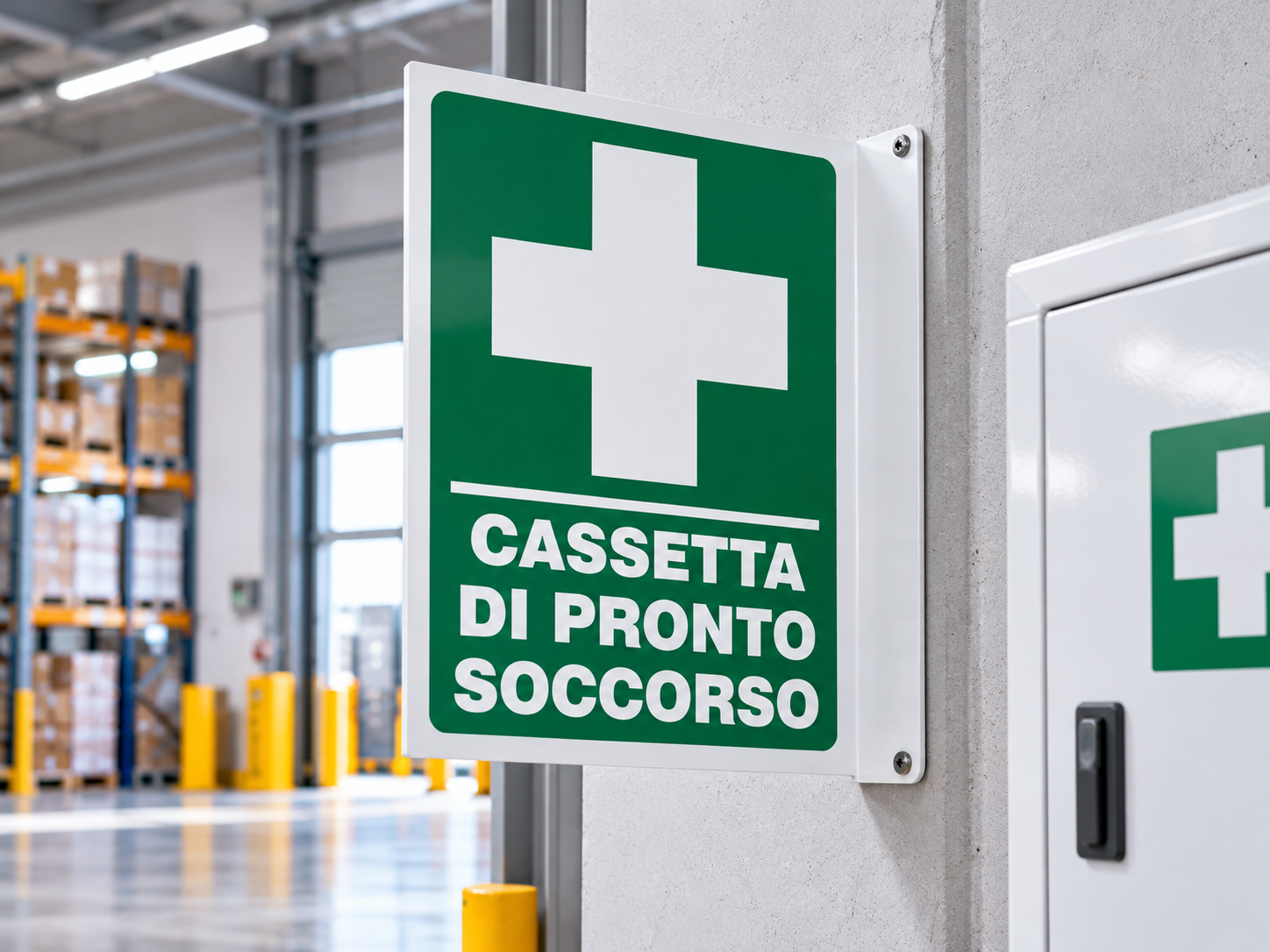 Cartello cassetta pronto soccorso