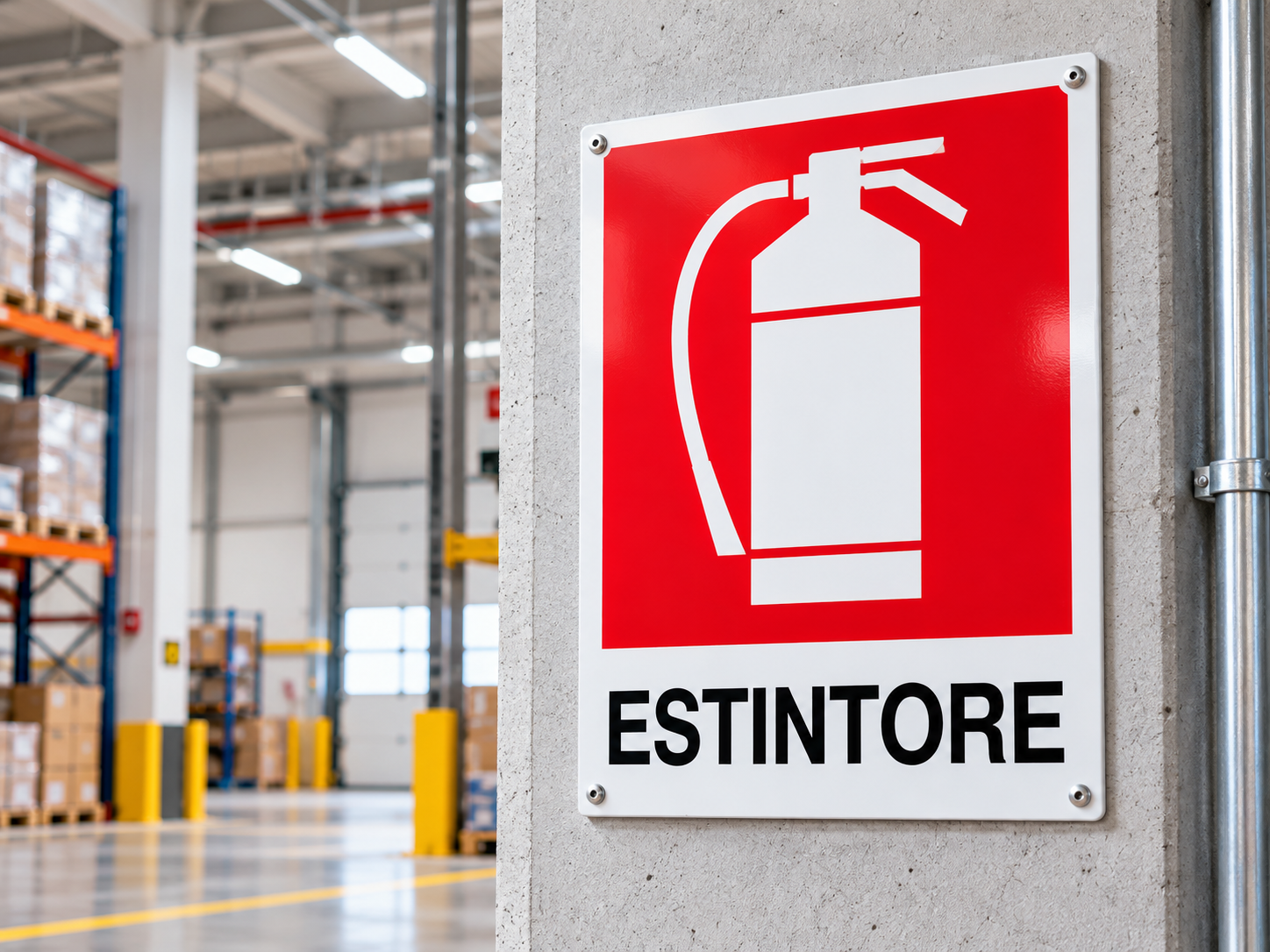 Cartello estintore