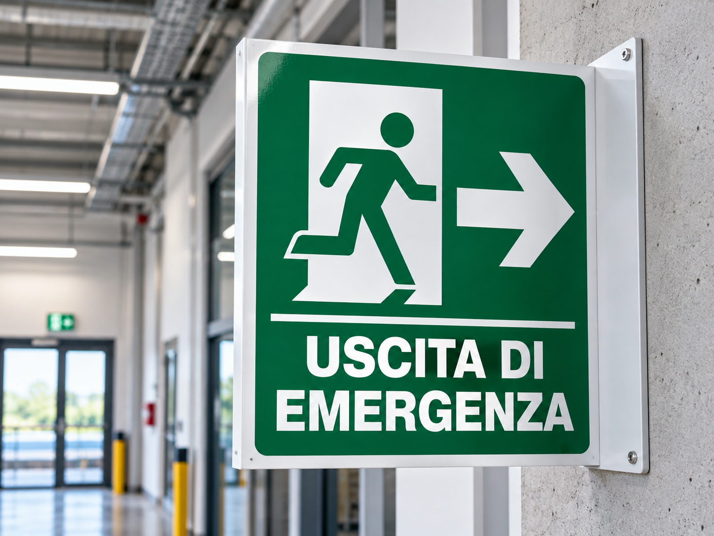 Cartello uscita di emergenza